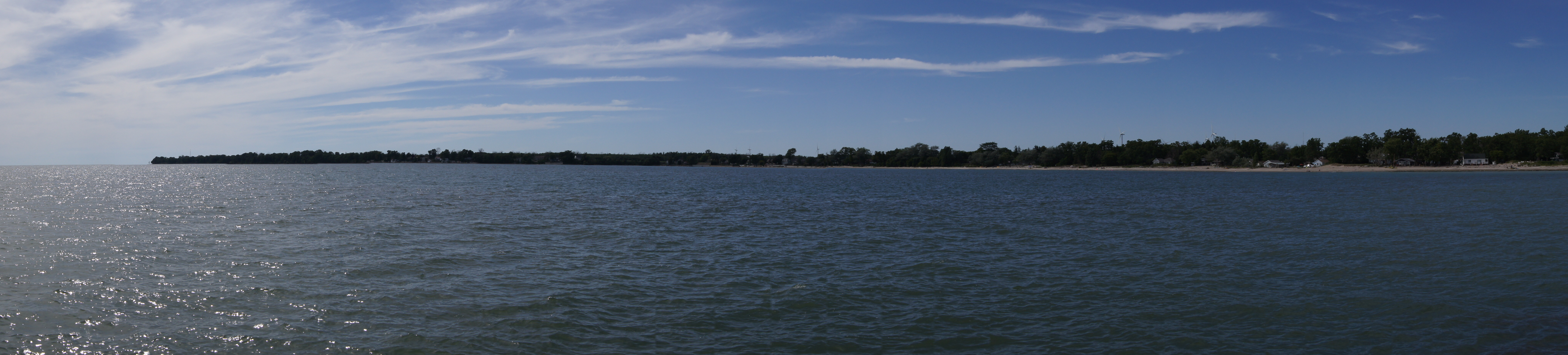 The mouth of the Grand River